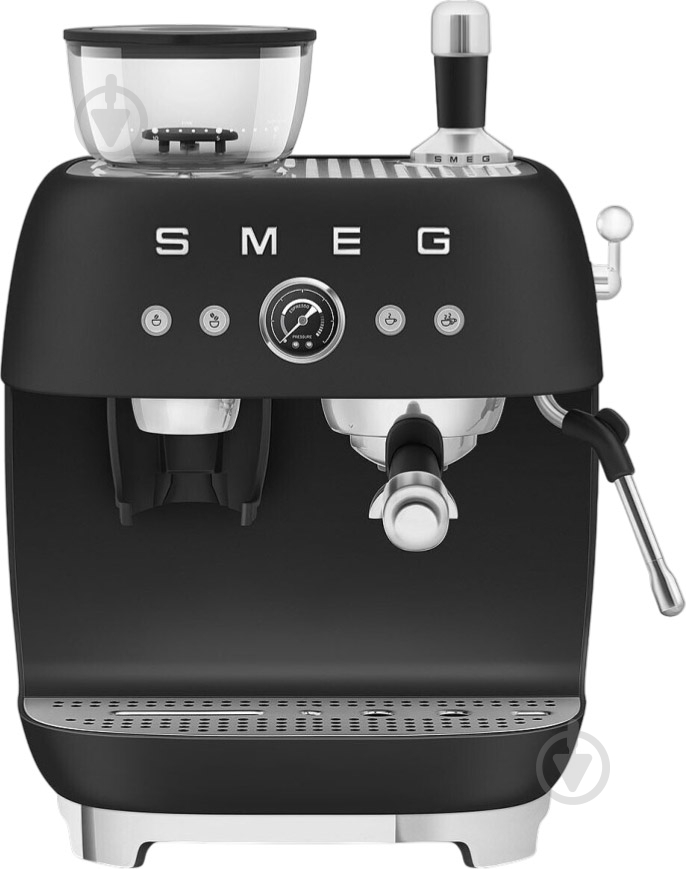 Кофемашина Smeg EGF03BLMEU - фото 1 Кофемашина Smeg EGF03BLMEU - фото 1