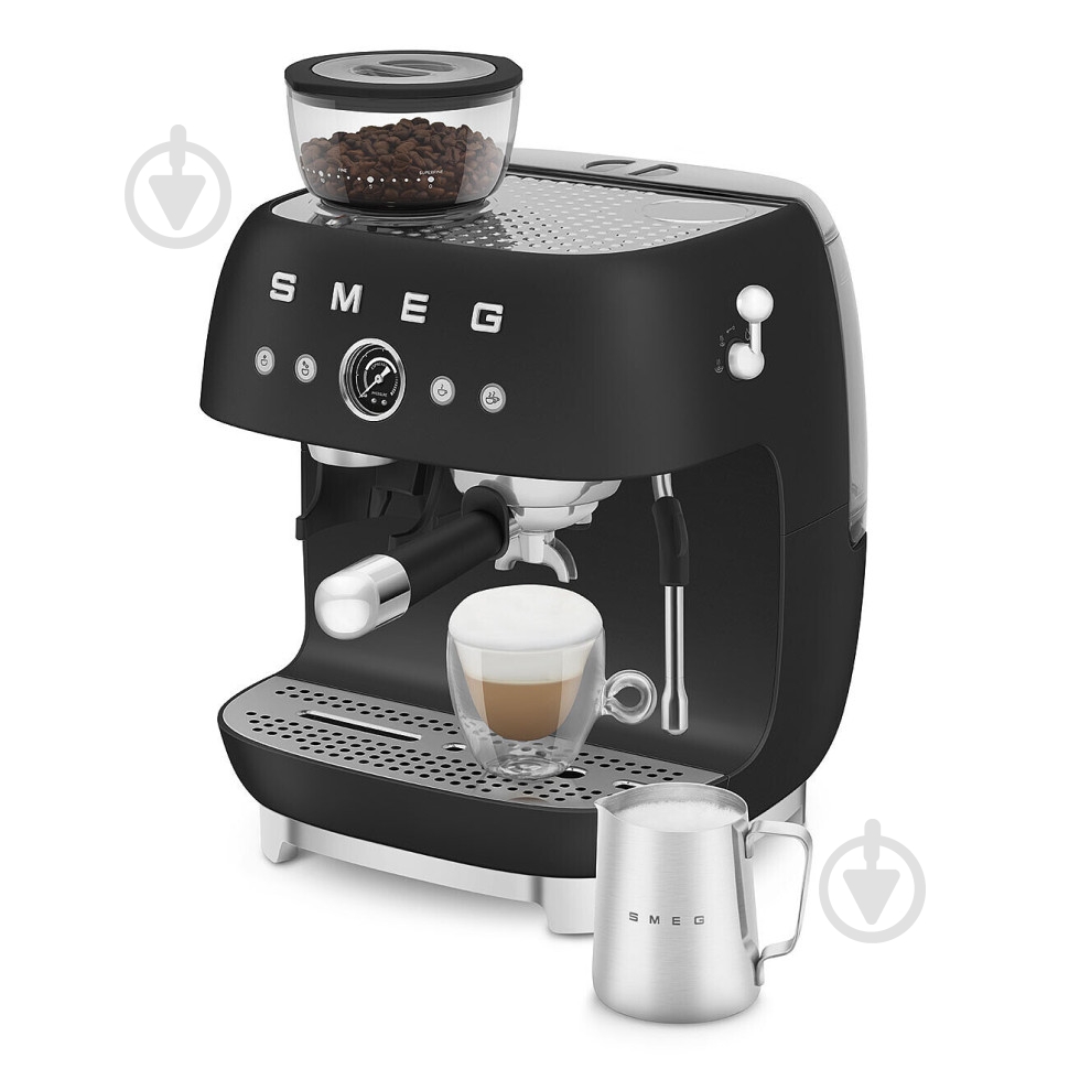 Кофемашина Smeg EGF03BLMEU - фото 8 Кофемашина Smeg EGF03BLMEU - фото 8