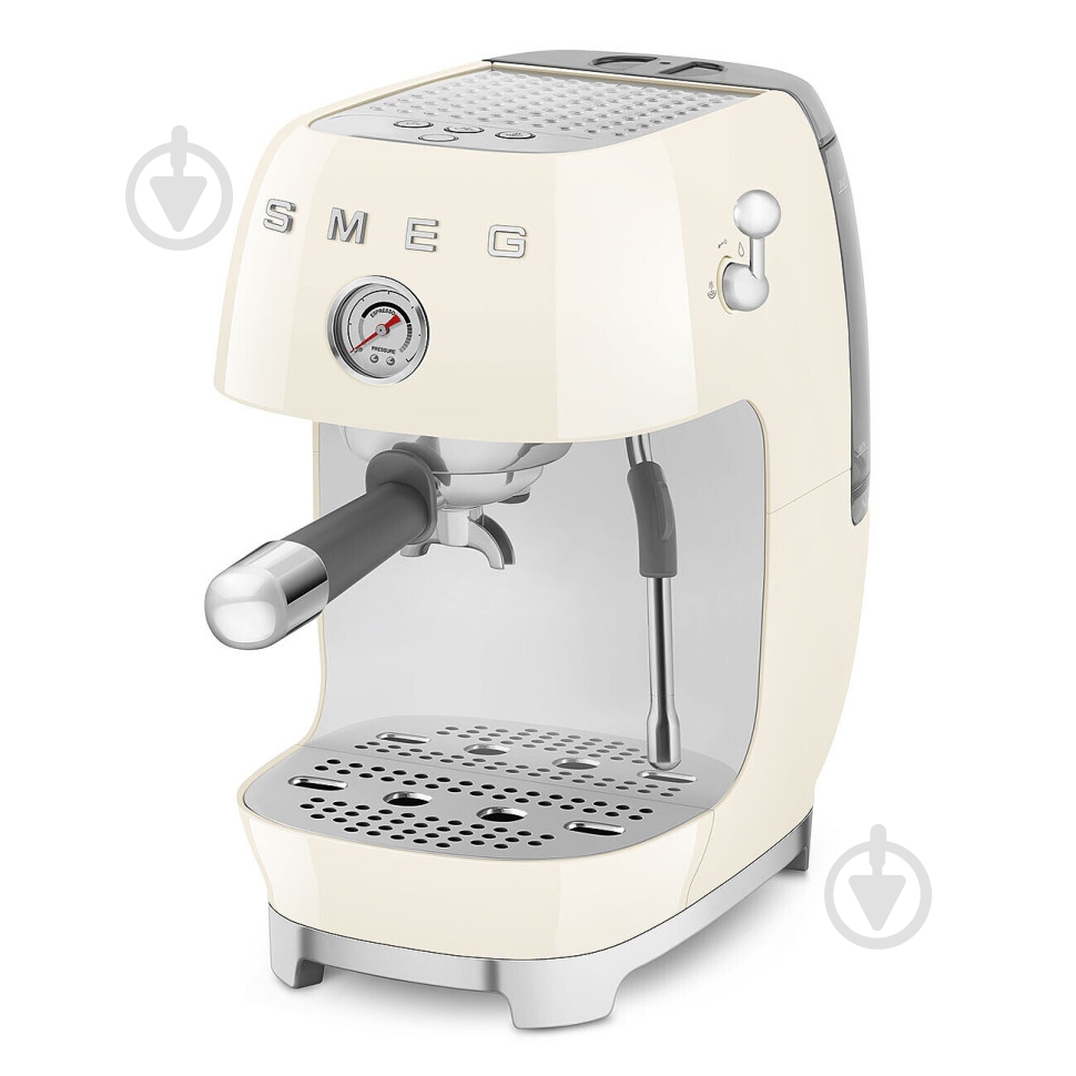 Кофеварка рожковая Smeg ECF03CREU - фото 7