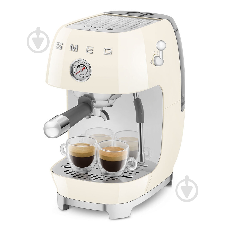 Кофеварка рожковая Smeg ECF03CREU - фото 8