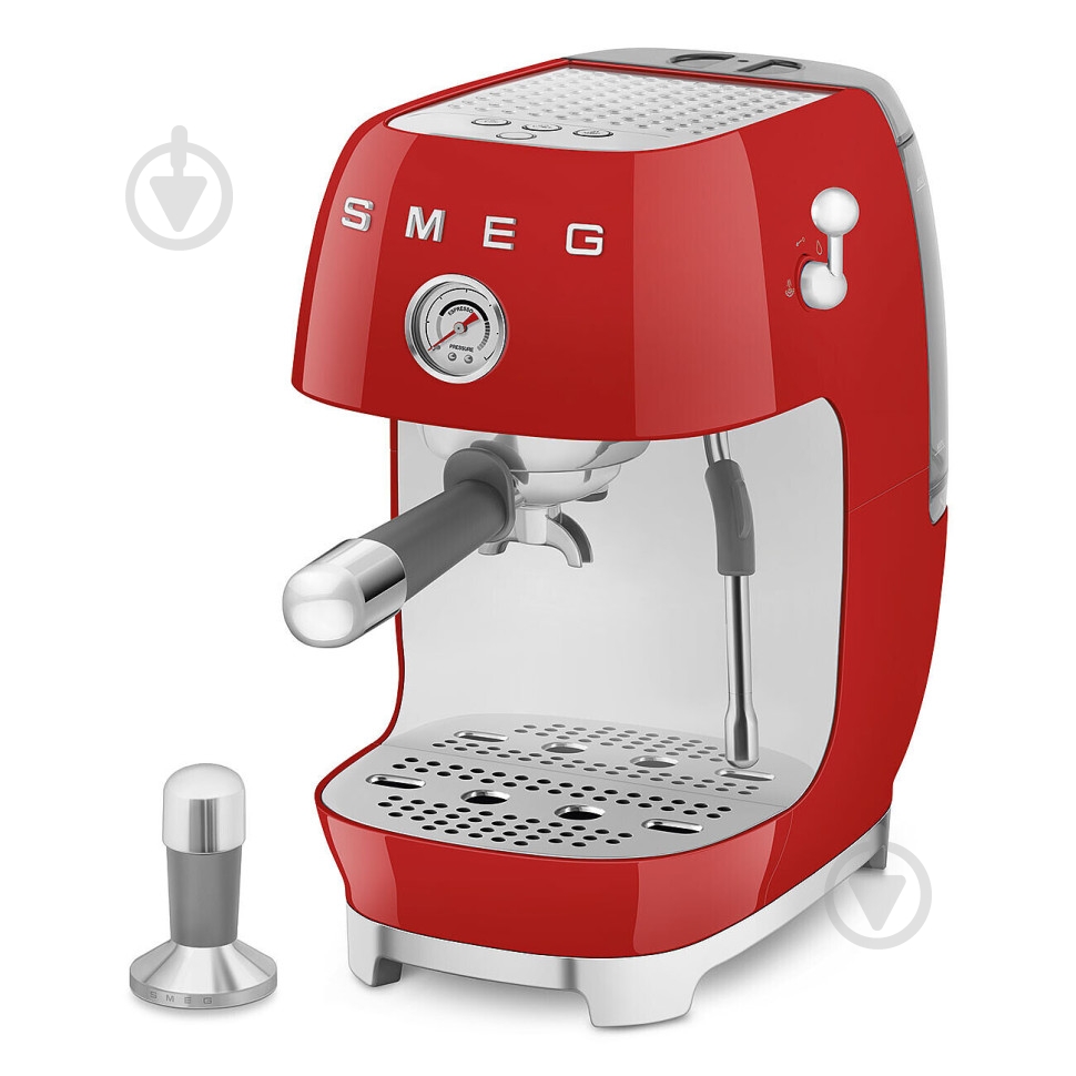 Кофеварка рожковая Smeg ECF03RDEU - фото 4 Кофеварка рожковая Smeg ECF03RDEU - фото 4