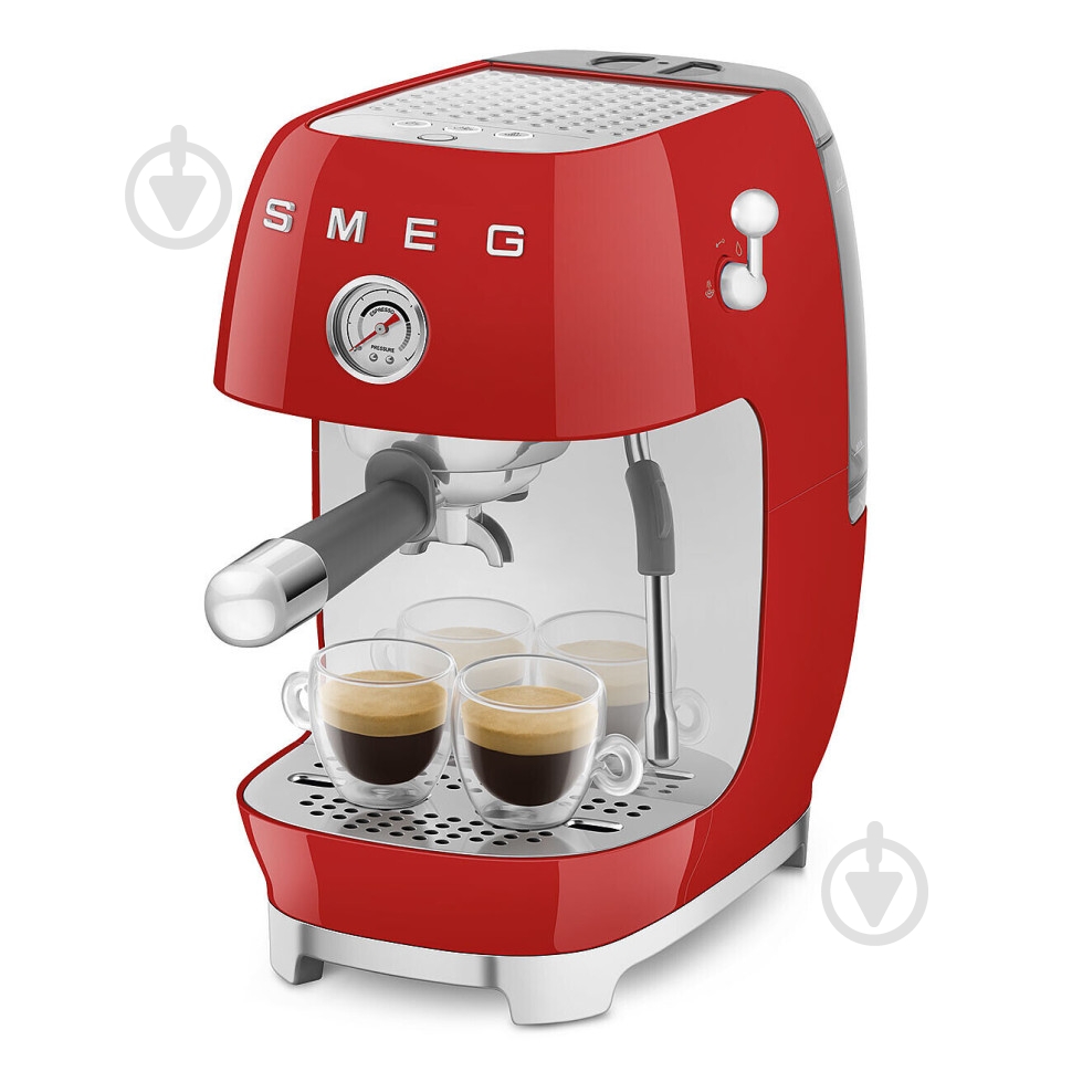 Кофеварка рожковая Smeg ECF03RDEU - фото 8 Кофеварка рожковая Smeg ECF03RDEU - фото 8