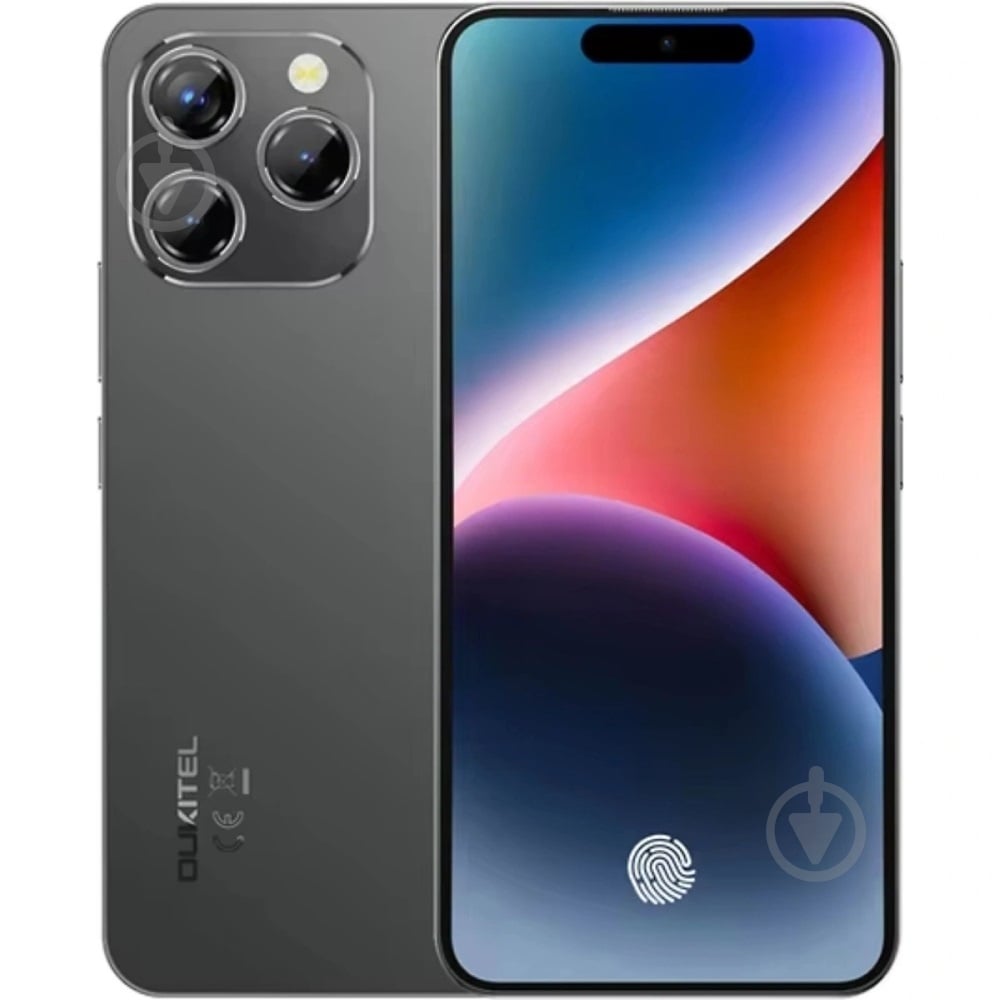 Смартфон Oukitel P1 8/256GB black (P1_BK) - фото 1 Смартфон Oukitel P1 8/256GB black (P1_BK) - фото 1