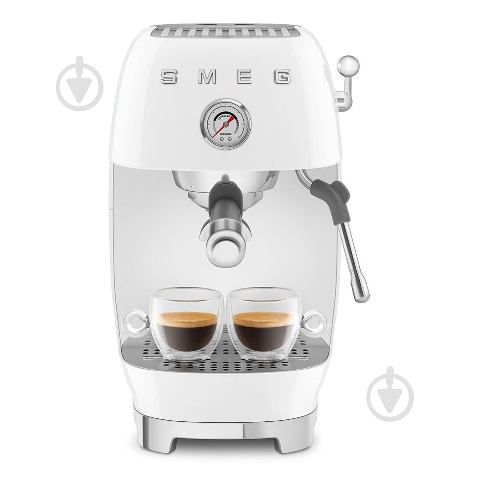 Кофеварка рожковая Smeg ECF03WHEU - фото 5