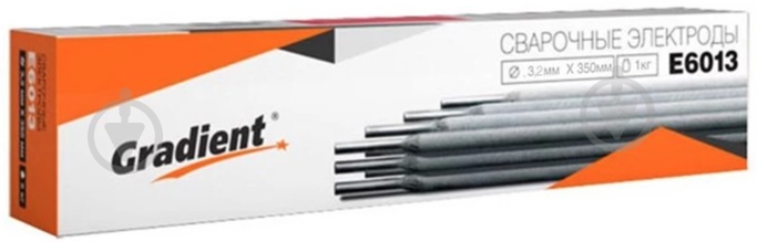 Електроди зварювальні Gradient Е6013 3,2 мм 1 кг - фото 1