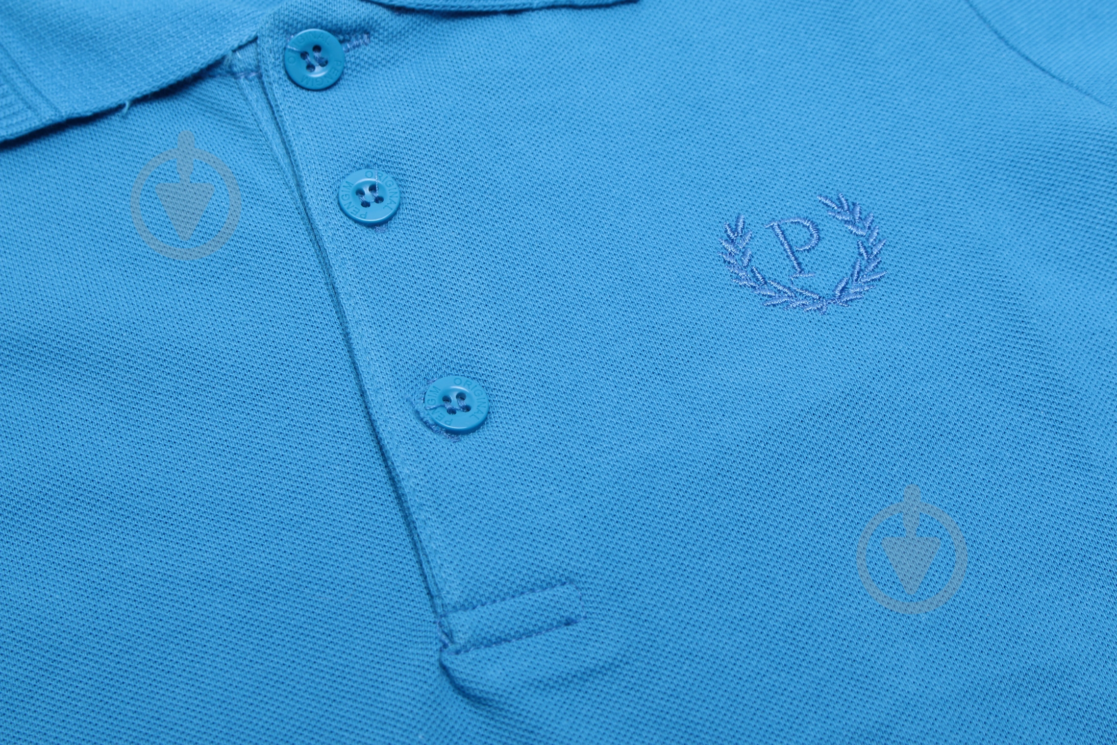 Поло р.110 голубой - фото 3 Поло р.110 голубой - фото 3