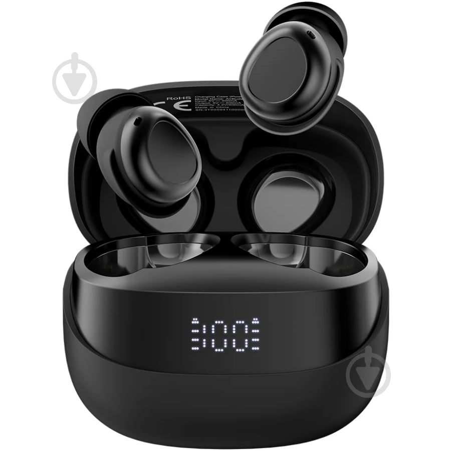 Bluetooth-гарнитура Blackview AirBuds 9 black (6931548319696) - фото 1