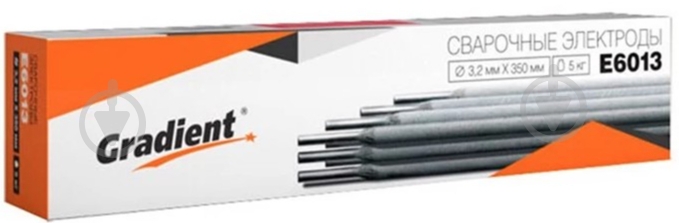 Електроди зварювальні Gradient Е6013 3,2 мм 5 кг - фото 1