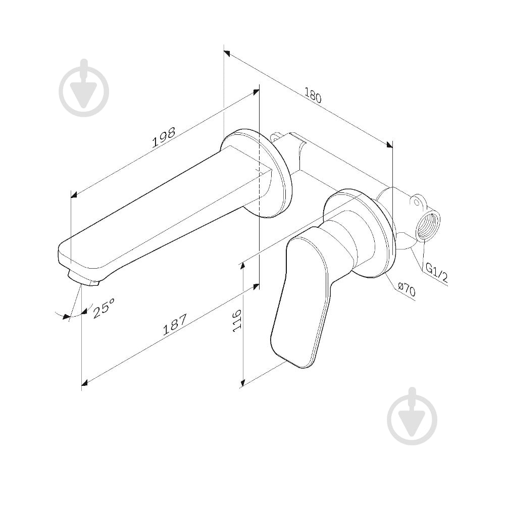Змішувач для умивальника AM.PM X-Joy F85A72622 - фото 7 Змішувач для умивальника AM.PM X-Joy F85A72622 - фото 7