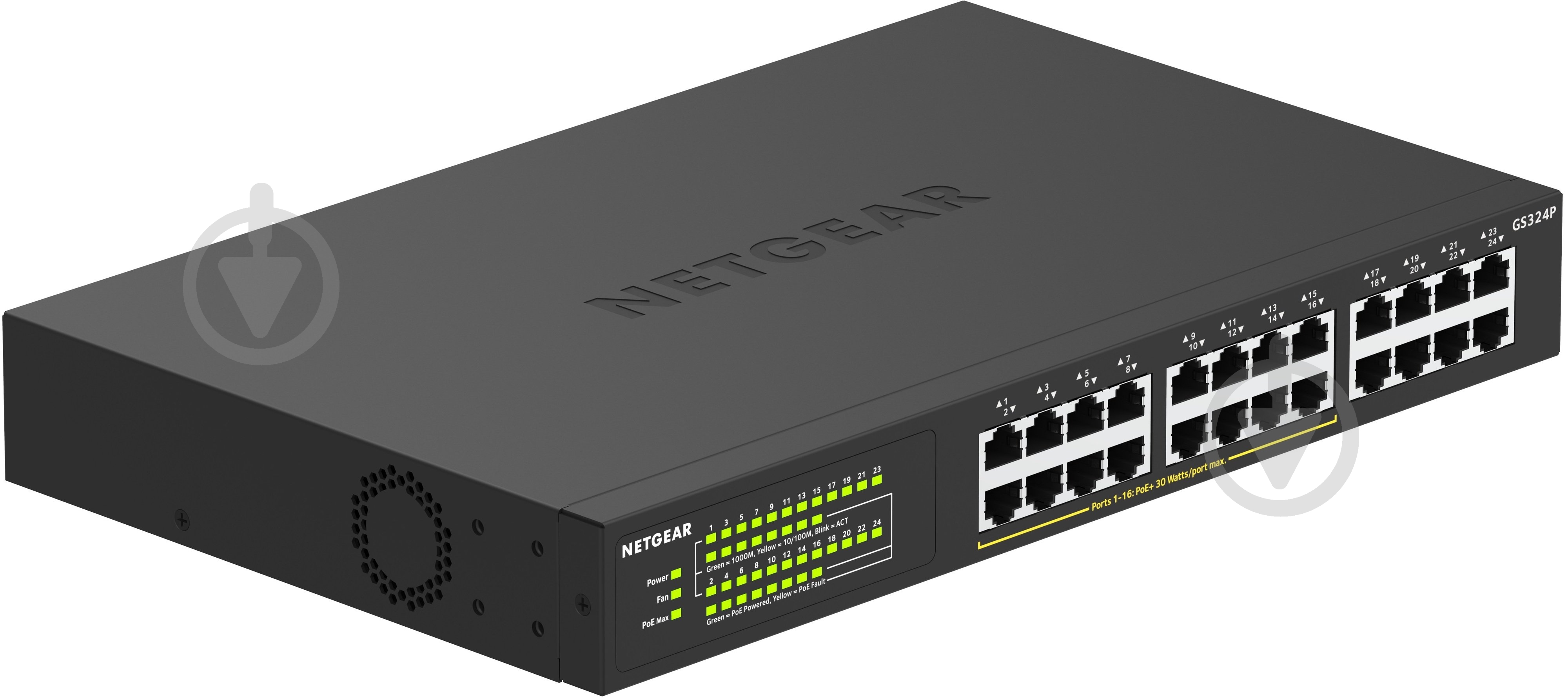 Коммутатор NETGEAR GS324P-100EUS - фото 3