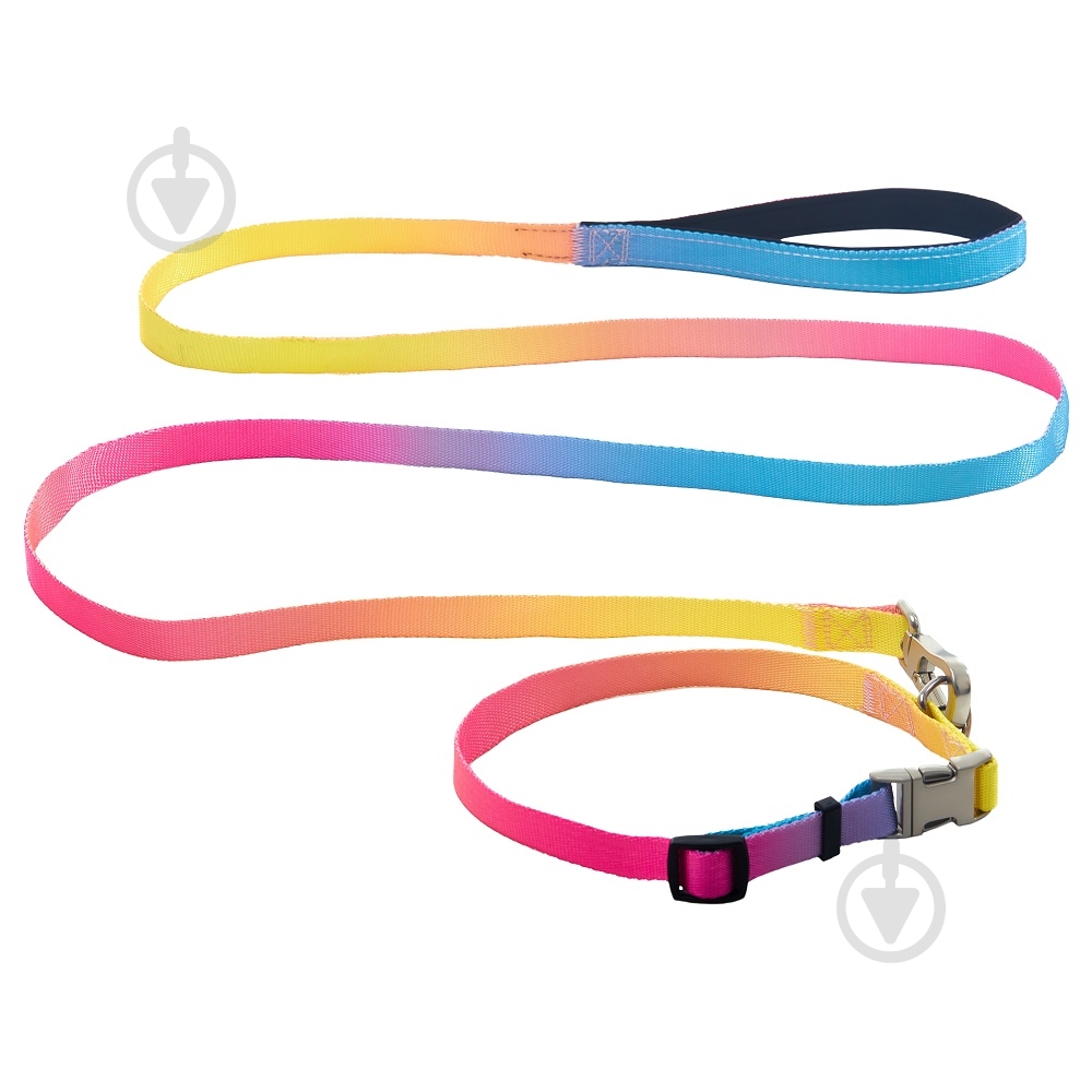 Поводок AnimAll + ошейник (9578) пантон 1 - фото 1