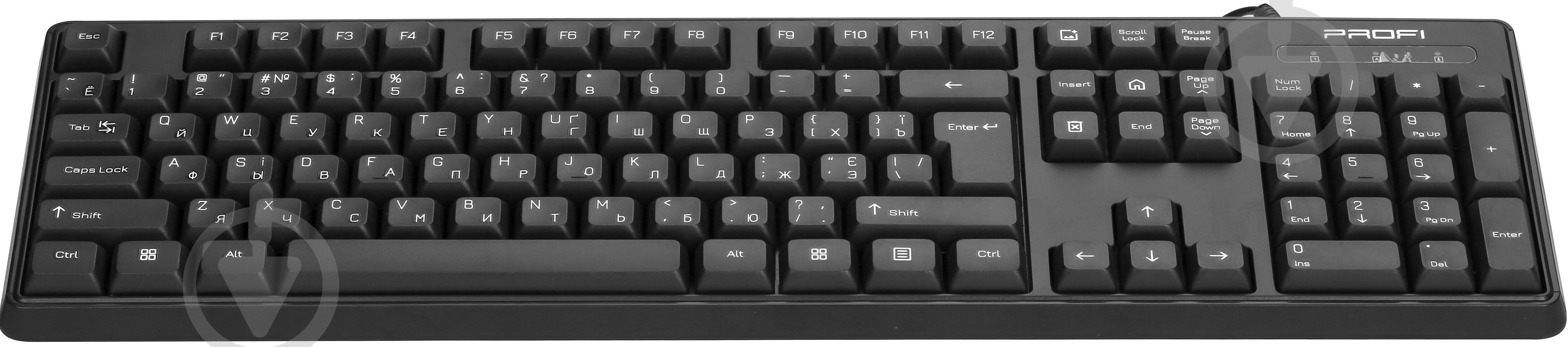 Клавиатура Profimarket (K101UB) Проводная black - фото 4 Клавиатура Profimarket (K101UB) Проводная black - фото 4