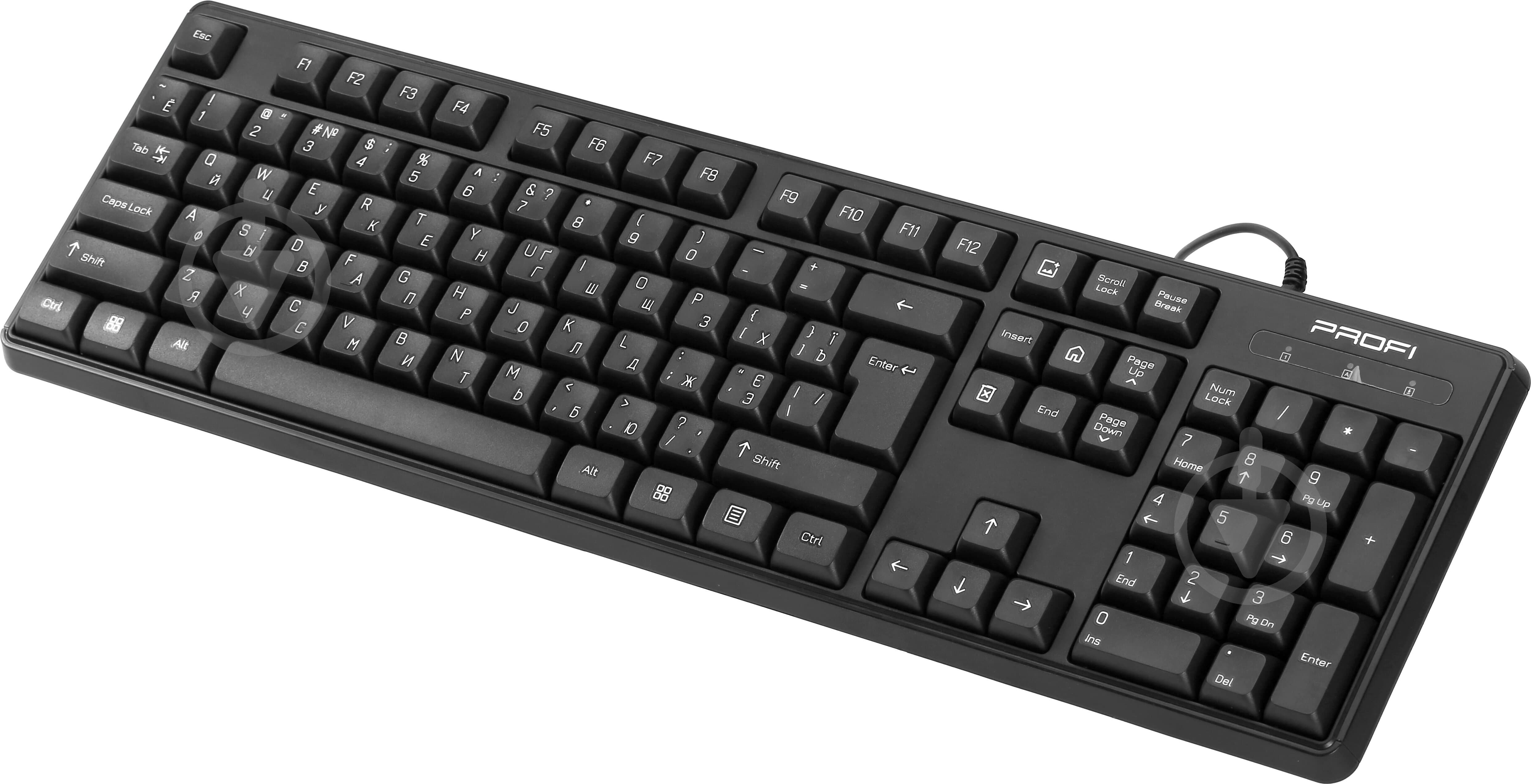 Клавиатура Profimarket (K101UB) Проводная black - фото 5 Клавиатура Profimarket (K101UB) Проводная black - фото 5