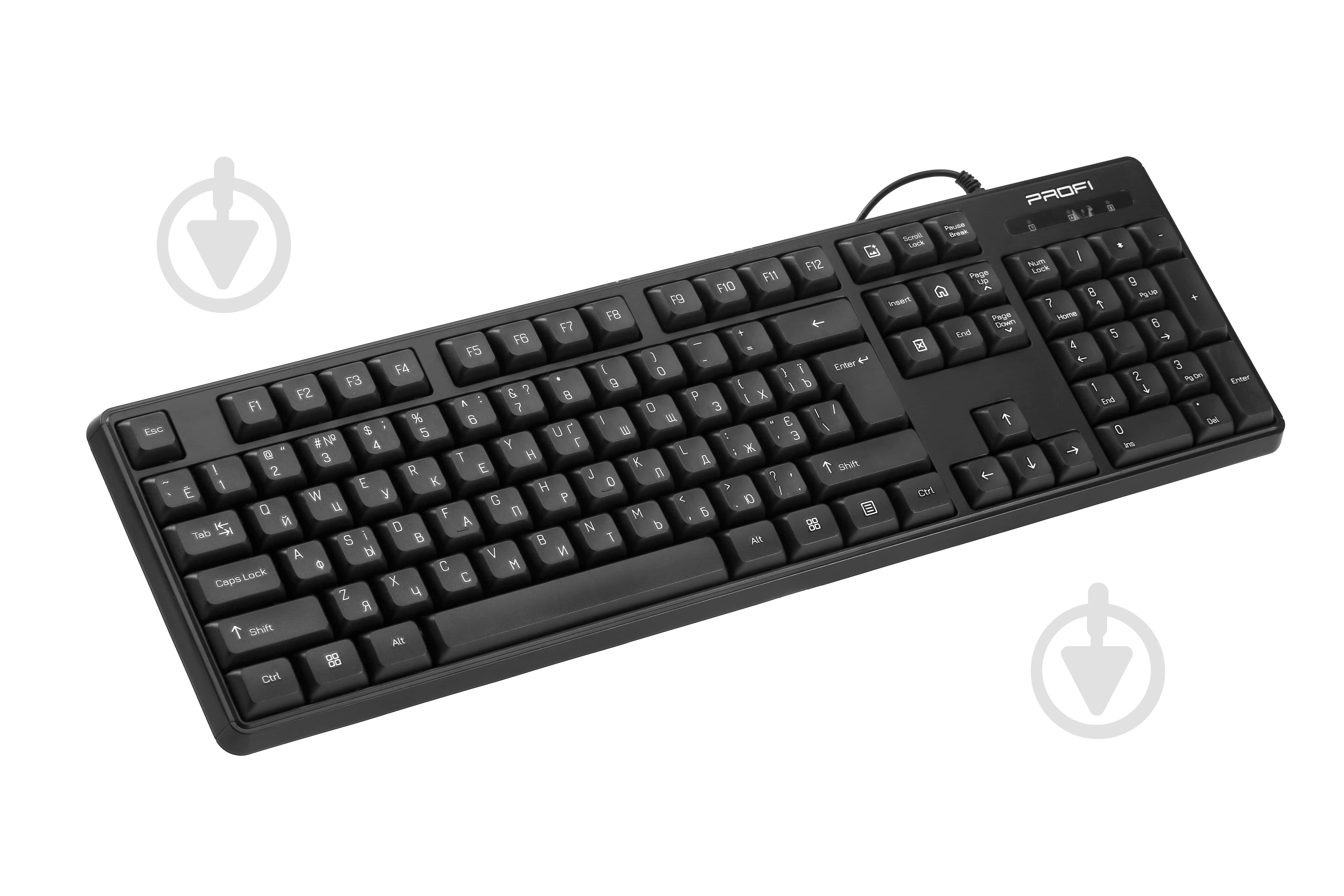 Клавиатура Profimarket (K101UB) Проводная black - фото 2 Клавиатура Profimarket (K101UB) Проводная black - фото 2