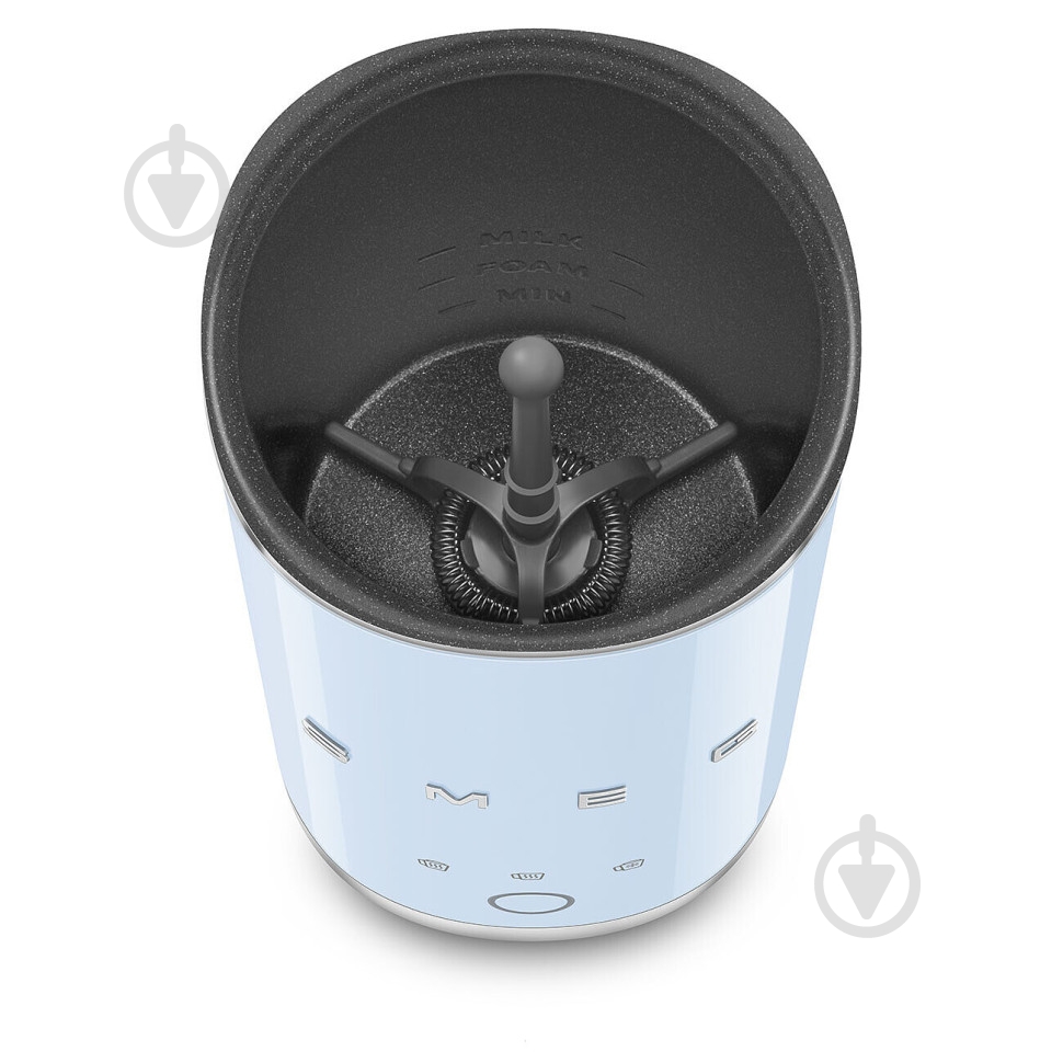 Вспениватель молока Smeg MFF02PBEU голубой - фото 8
