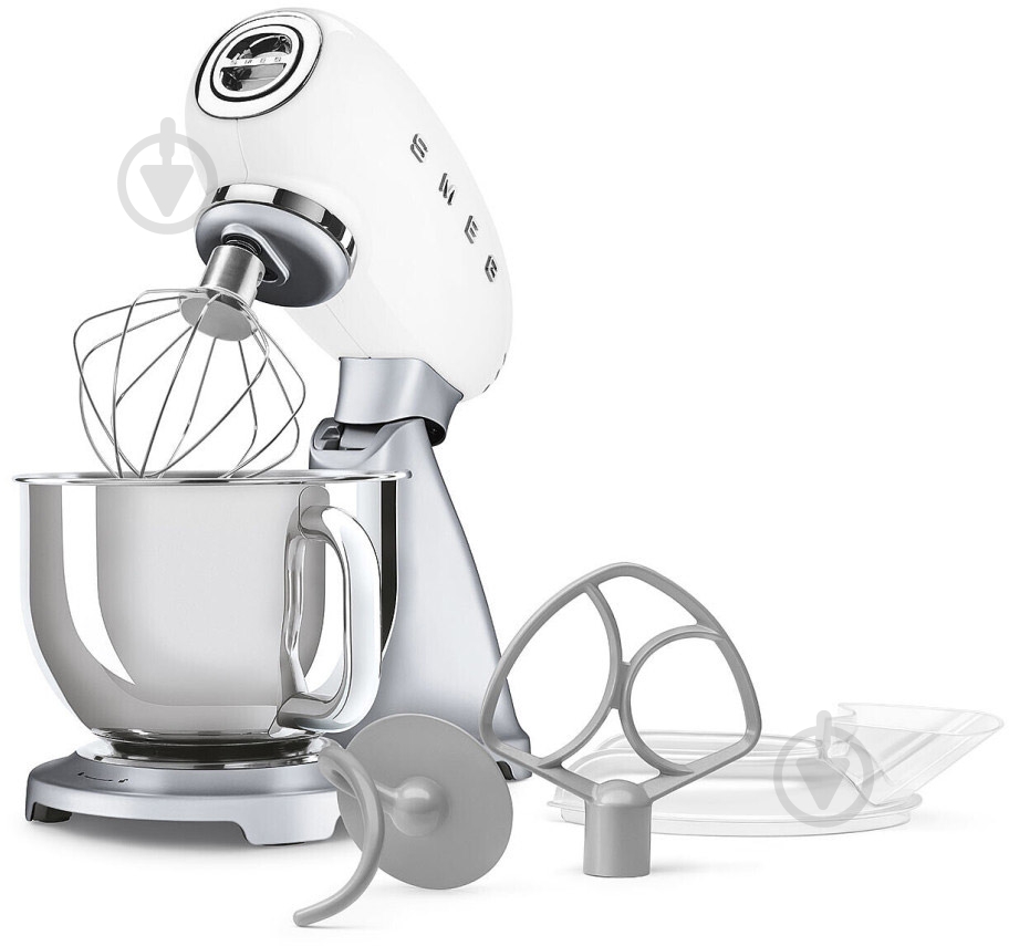 Міксер планетарний Smeg SMF04WHEU Білий - фото 1