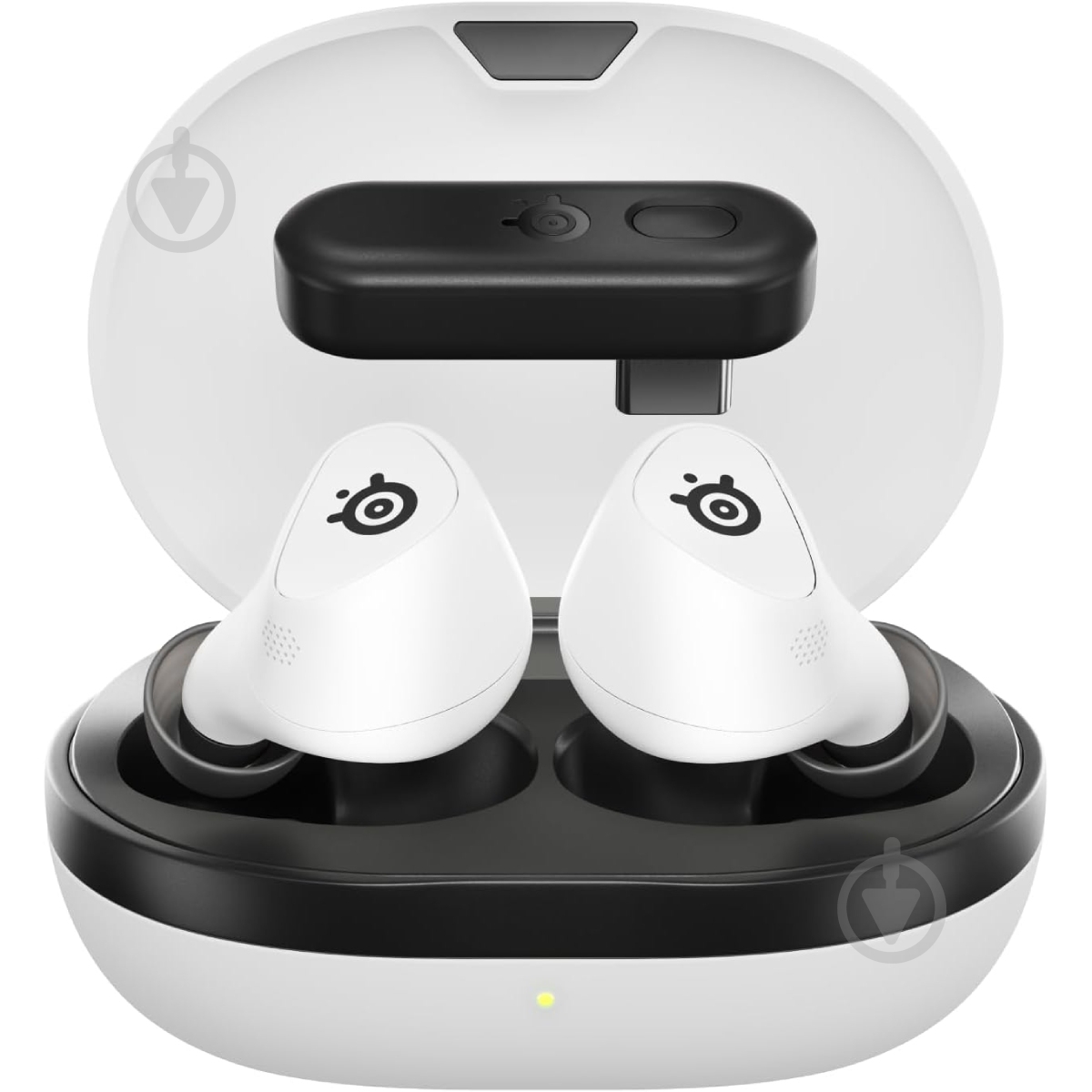 Bluetooth-гарнитура SteelSeries Arctis GameBuds TWS white (61682) - фото 1