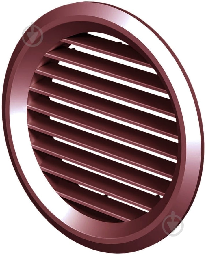 Решетка Вентс МВ 100бВс пластик дерево красное - фото 1
