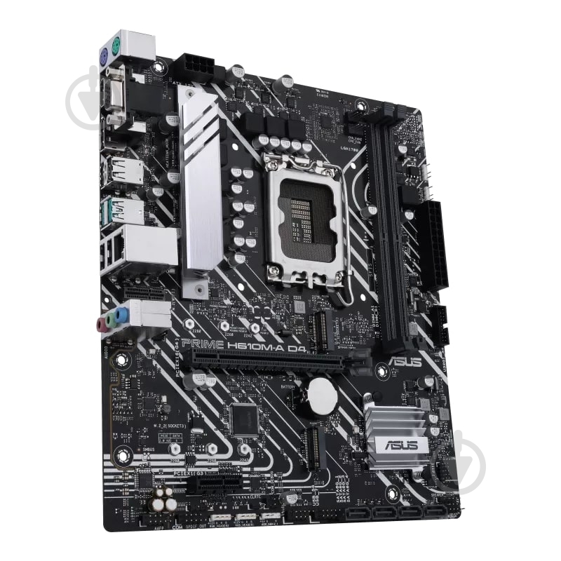 Материнська плата Asus 90MB19P0-M0EAYC (Socket 1700, Intel H610, micro ATX) - фото 2