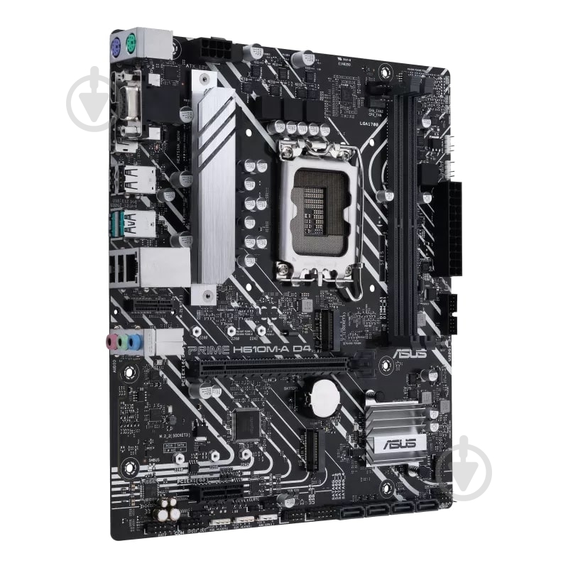Материнська плата Asus 90MB19P0-M0EAYC (Socket 1700, Intel H610, micro ATX) - фото 3