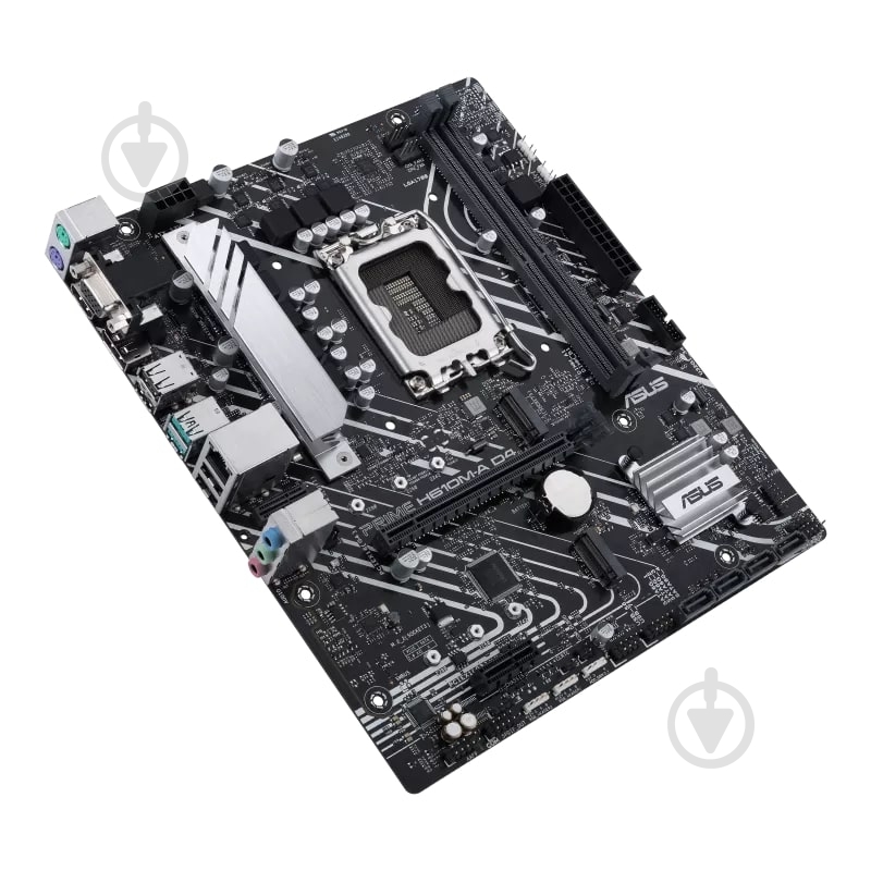 Материнська плата Asus 90MB19P0-M0EAYC (Socket 1700, Intel H610, micro ATX) - фото 5
