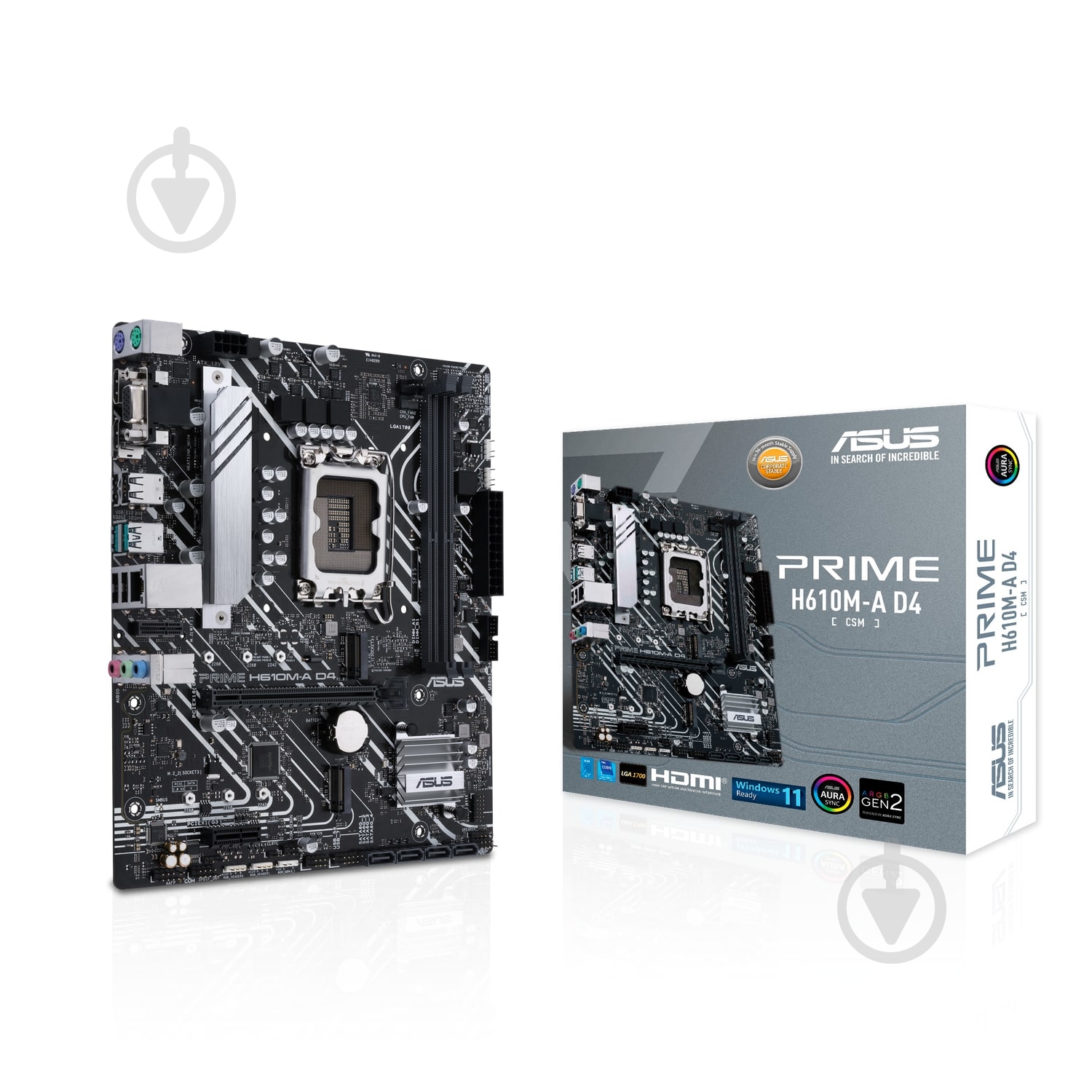 Материнська плата Asus 90MB19P0-M0EAYC (Socket 1700, Intel H610, micro ATX) - фото 7