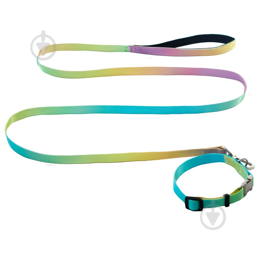 Поводок AnimAll + ошейник (9622) пантон 2 - фото 1