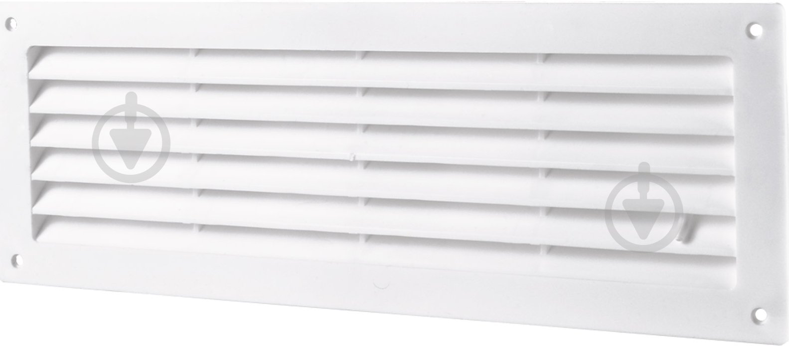 Решетка Вентс МВ 350 Р пластик белый - фото 1