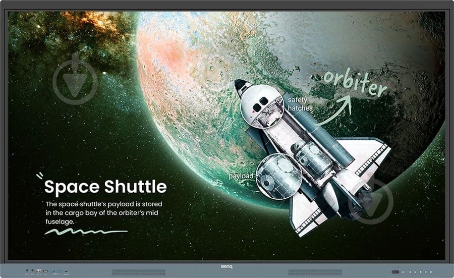 Панель интерактивная BenQ RE7504 (9H.F9FTK.DE6) - фото 1 Панель интерактивная BenQ RE7504 (9H.F9FTK.DE6) - фото 1