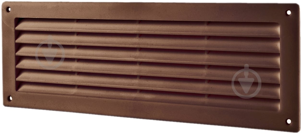 Решетка Вентс МВ 450 пластик коричневый - фото 1 Решетка Вентс МВ 450 пластик коричневый - фото 1