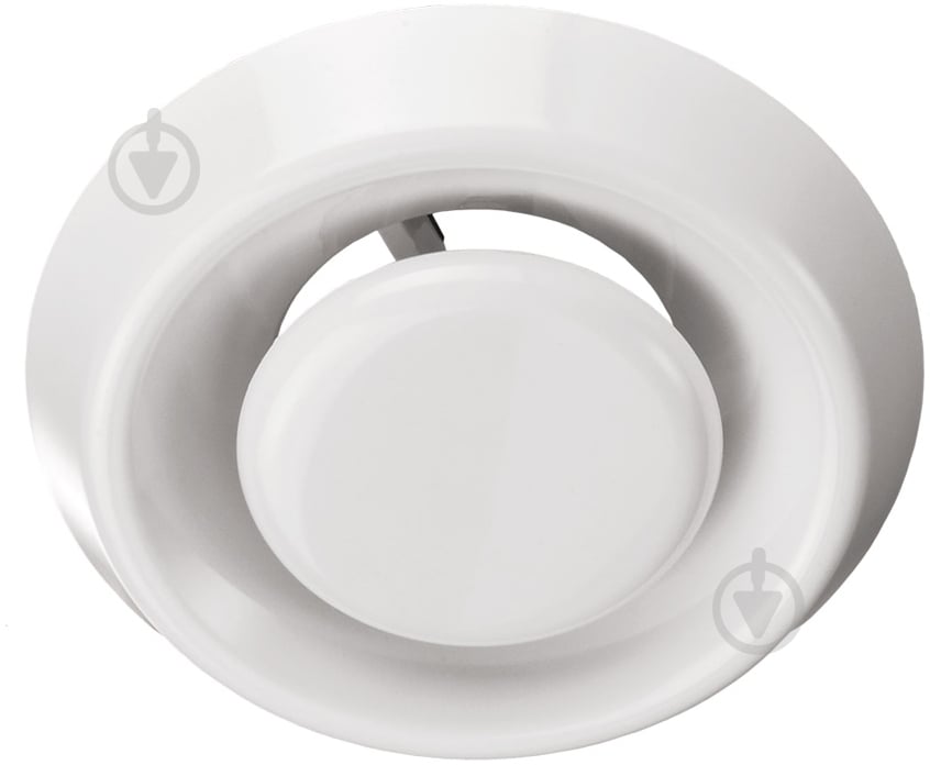 Анемостат Вентс А 150 ВР пластик білий - фото 1 Анемостат Вентс А 150 ВР пластик білий - фото 1