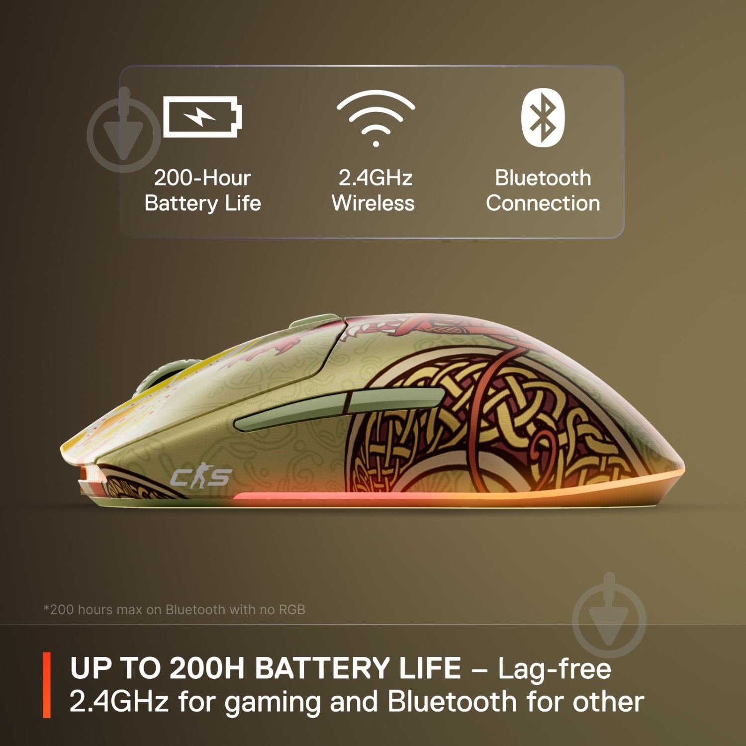 Мышь SteelSeries colab print (62614) - фото 8 Мышь SteelSeries colab print (62614) - фото 8