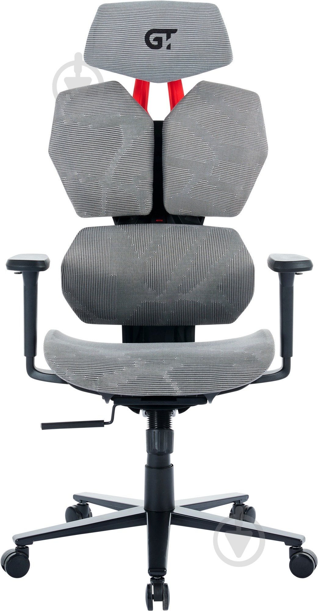 Кресло офисное GT Racer X-6008 серый - фото 2 Кресло офисное GT Racer X-6008 серый - фото 2