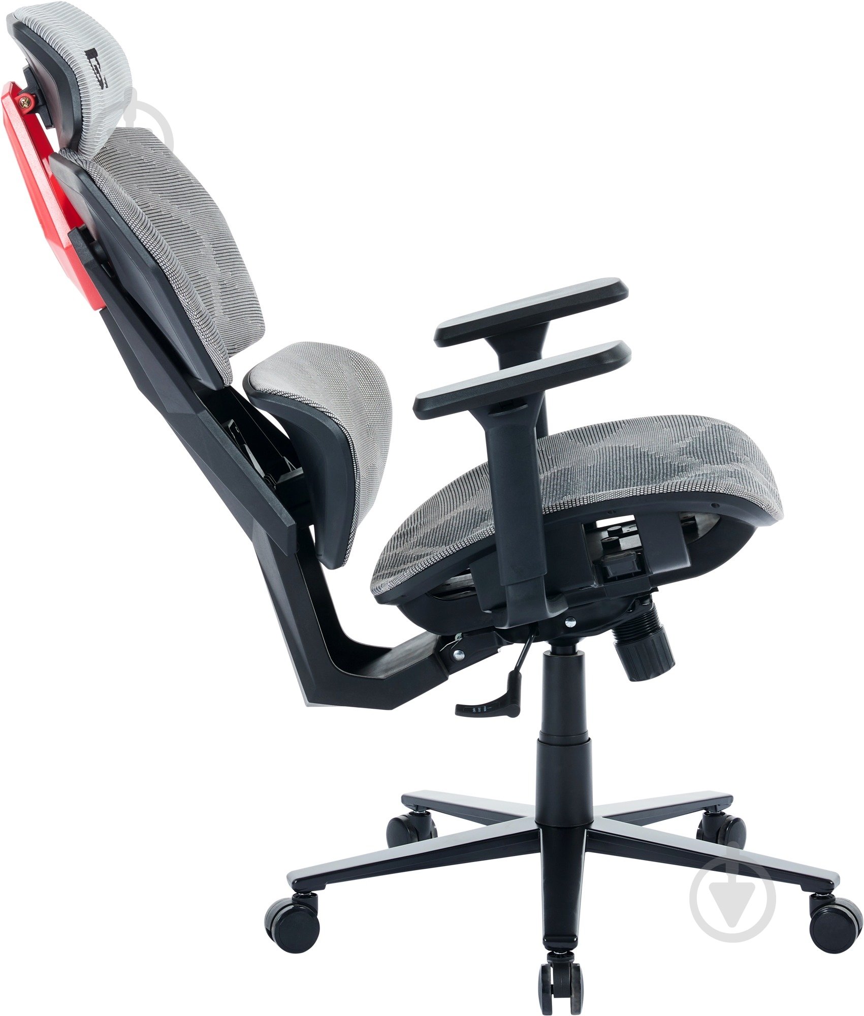 Кресло офисное GT Racer X-6008 серый - фото 5 Кресло офисное GT Racer X-6008 серый - фото 5