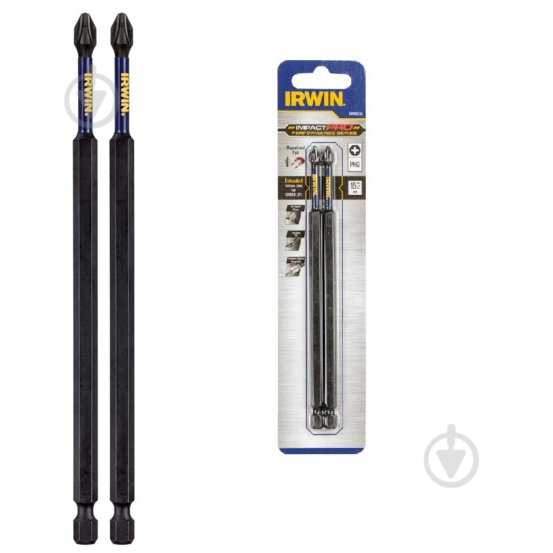Бита Irwin IMPACT PRO 2 шт. 2 шт. IW6061315 - фото 1 Бита Irwin IMPACT PRO 2 шт. 2 шт. IW6061315 - фото 1