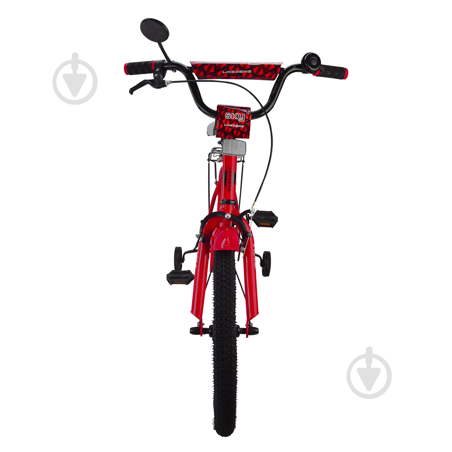 ᐉ Велосипед дитячий Like2bike Sky, 18'' червоний 241804 • Краща