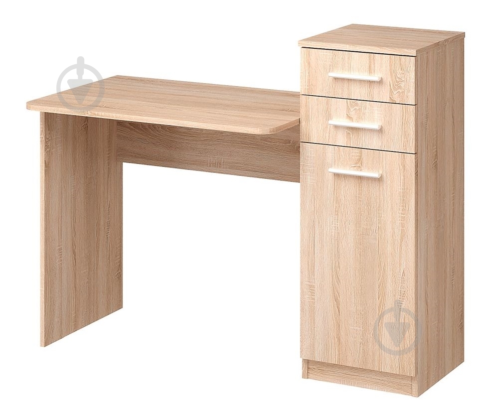 Стол компьютерный Компанит ПИ-ПИ-3 дуб сонома - фото 1