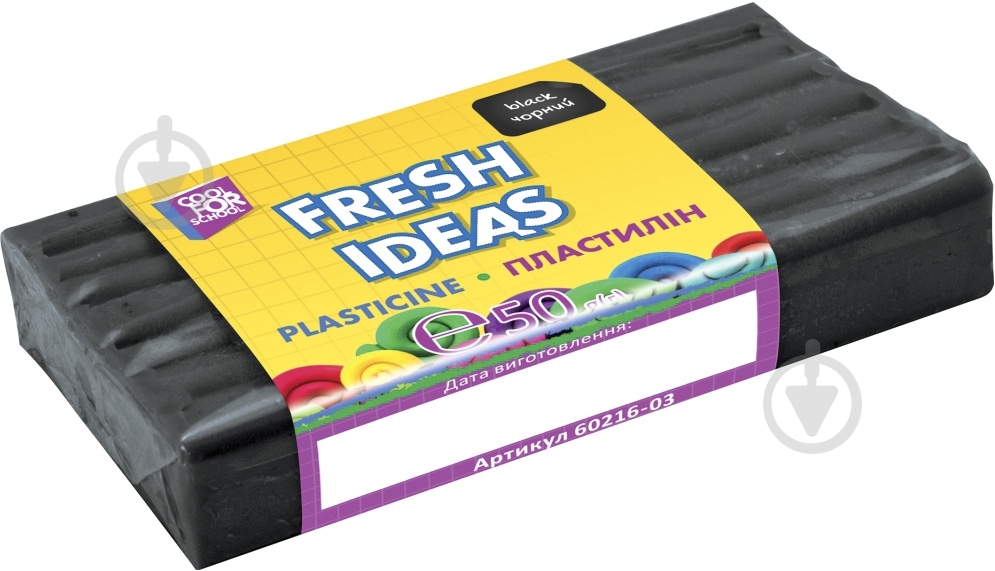 Пластилин черный 50 г 9 шт. CF60216-01 Cool For School - фото 1 Пластилин черный 50 г 9 шт. CF60216-01 Cool For School - фото 1