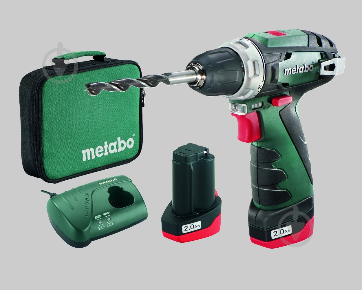 Шуруповерт аккумуляторный Metabo PowerMaxx BS Basic 600079550 - фото 4
