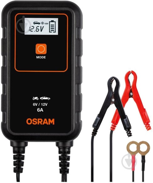 Зарядное устройство Osram для акумулятора 3 А 110 А/год (OEBCS906) - фото 1