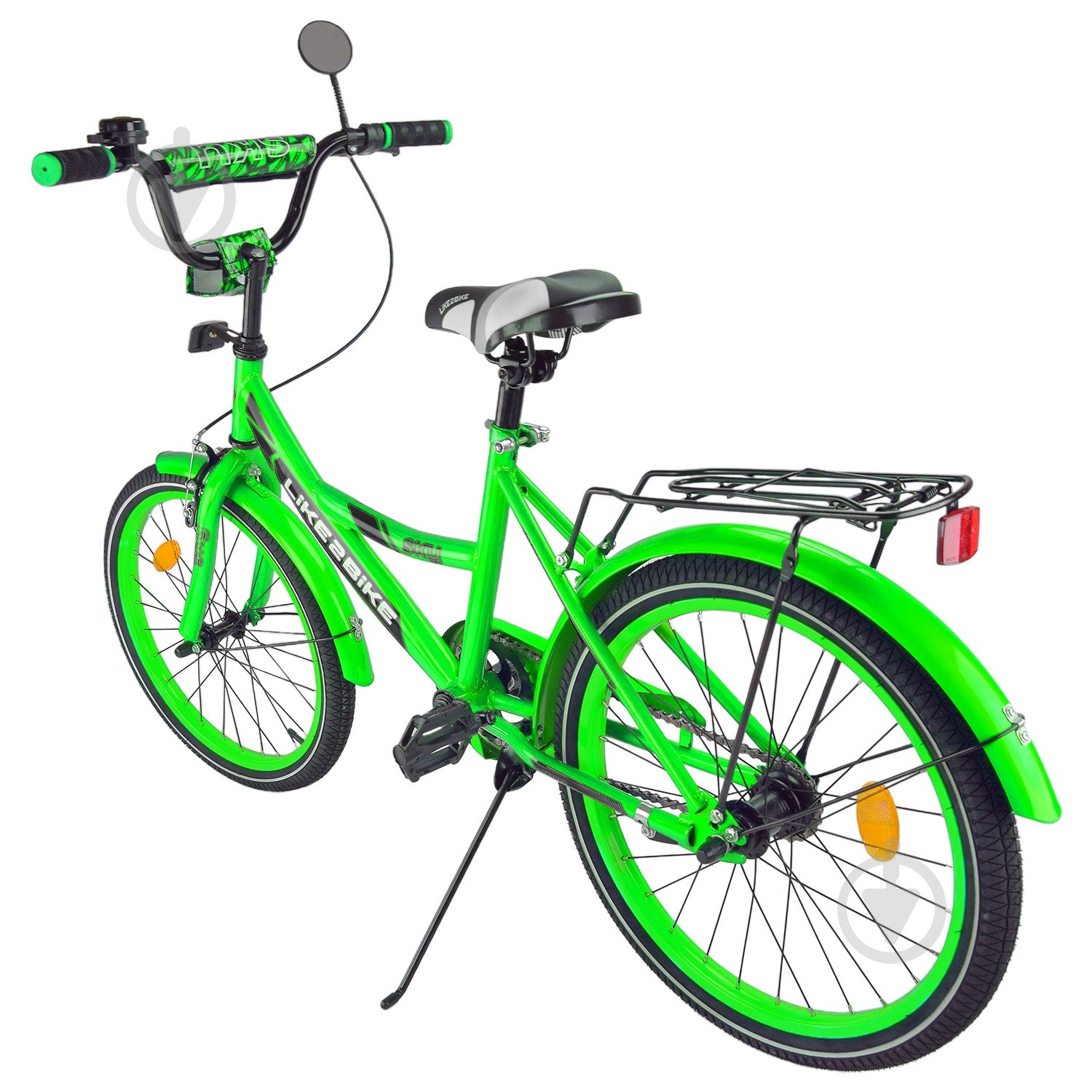 Велосипед детский Like2bike Sky 20'' зеленый 242003 - фото 4 Велосипед детский Like2bike Sky 20'' зеленый 242003 - фото 4