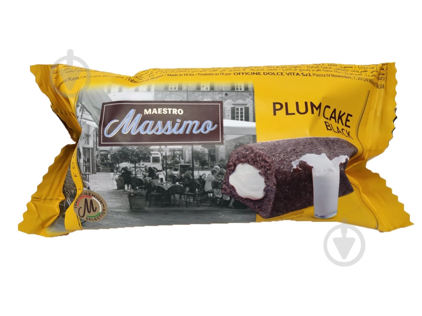 Бисквит Maestro Massimo Plum Cake Black - фото 1