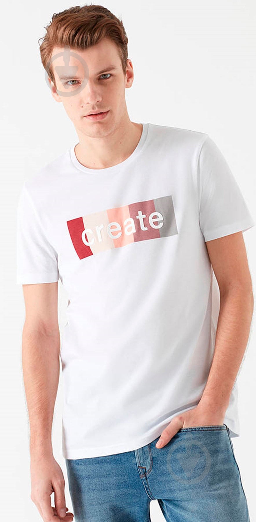 Футболка Mavi CREATE PRINTED TEE 065901-620 р.XL белый - фото 3 Футболка Mavi CREATE PRINTED TEE 065901-620 р.XL белый - фото 3