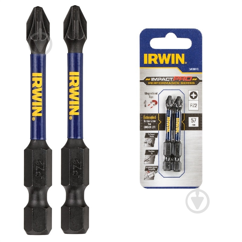 Бита Irwin IMPACT PRO 2 шт. 2 шт. IW6061414 - фото 1