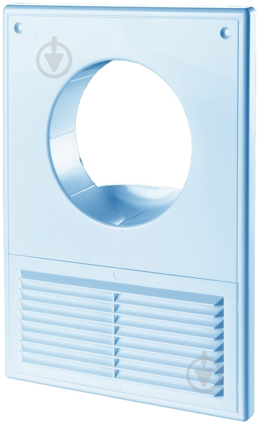 Решетка Домовент ДВ 100Кс пластик голубой - фото 1