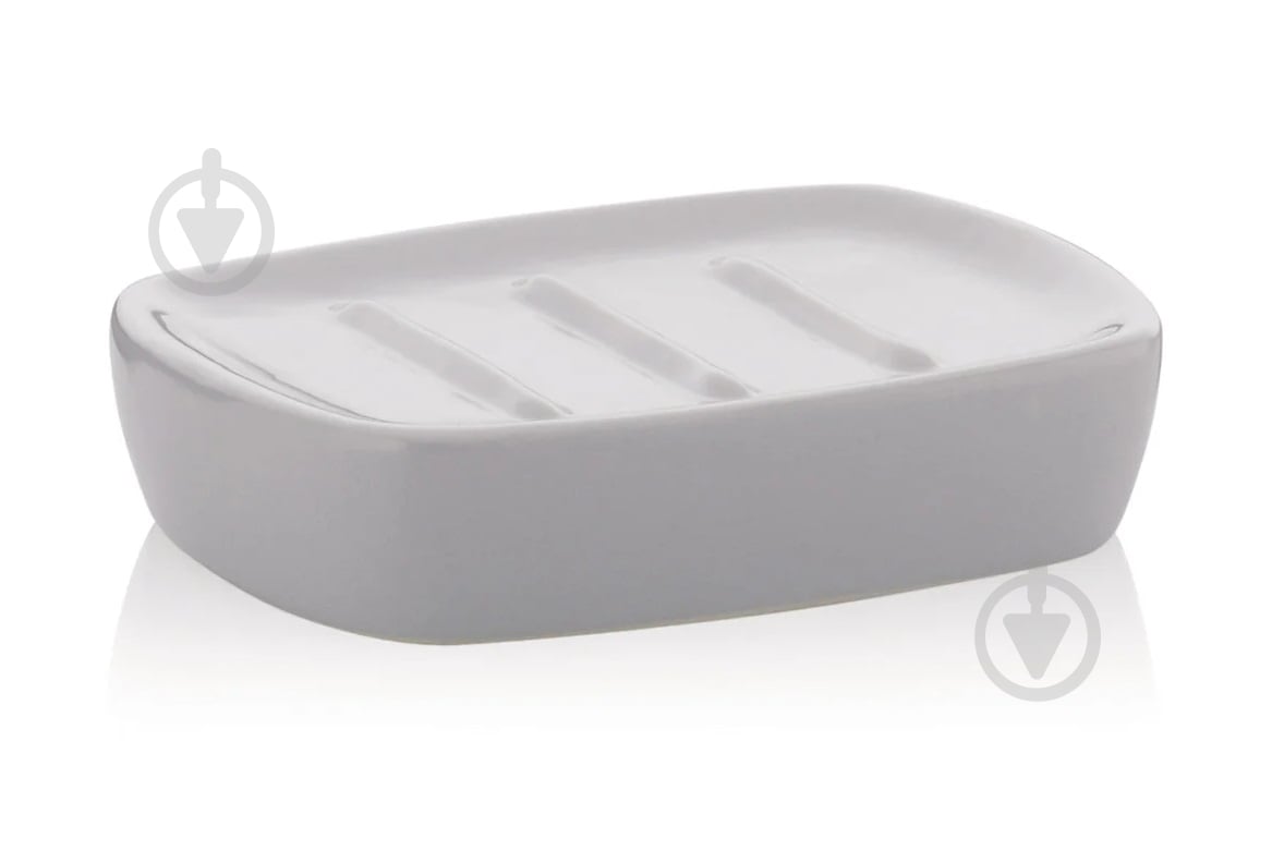 Мыльница Kela Landora (20405) серая - фото 1