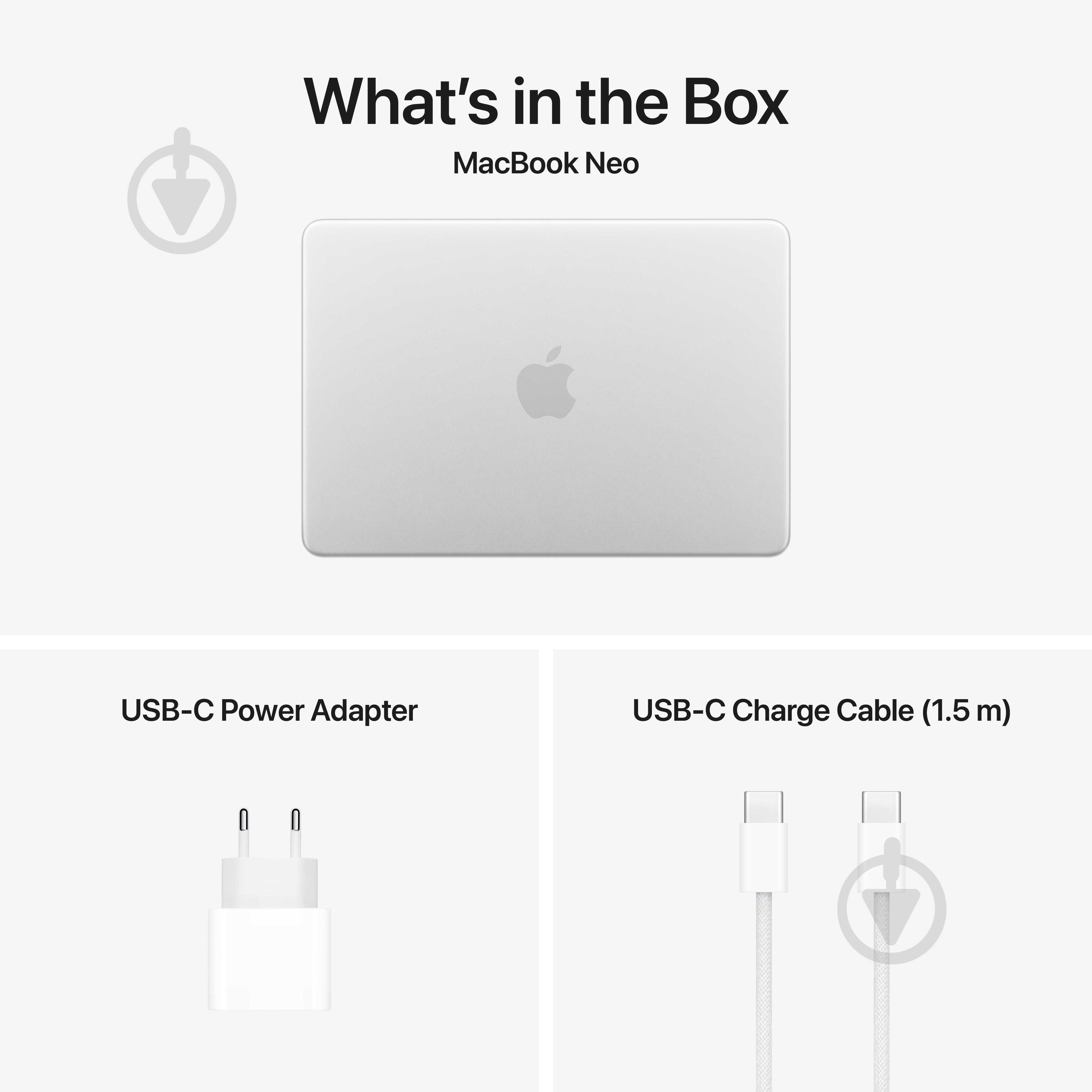 Ноутбук Apple MacBook Neo 2026 8GB/512GB 13" (MHFC4UA/A) silver - фото 10