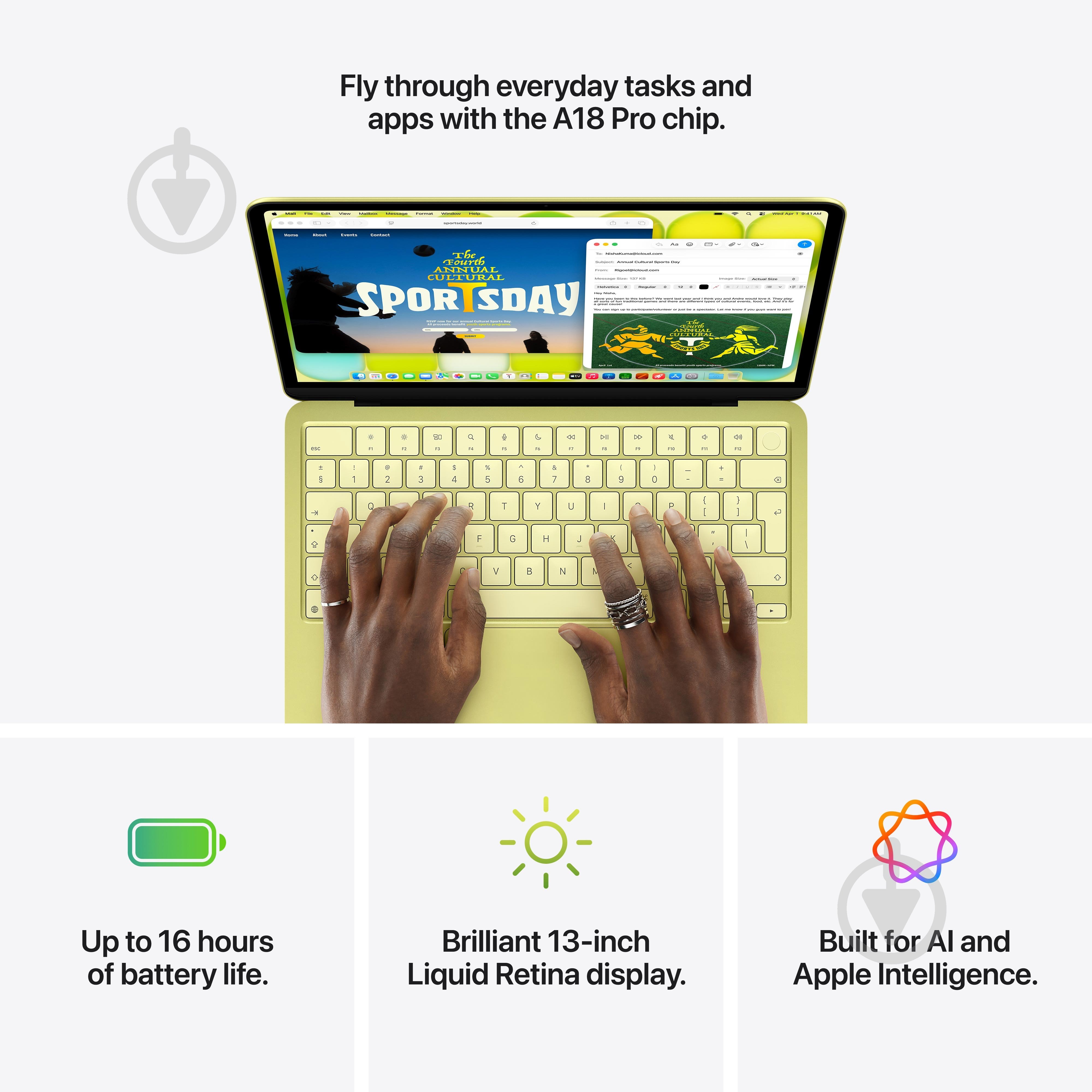 ᐉ Ноутбук Apple MacBook Neo 2026 8GB/512GB 13