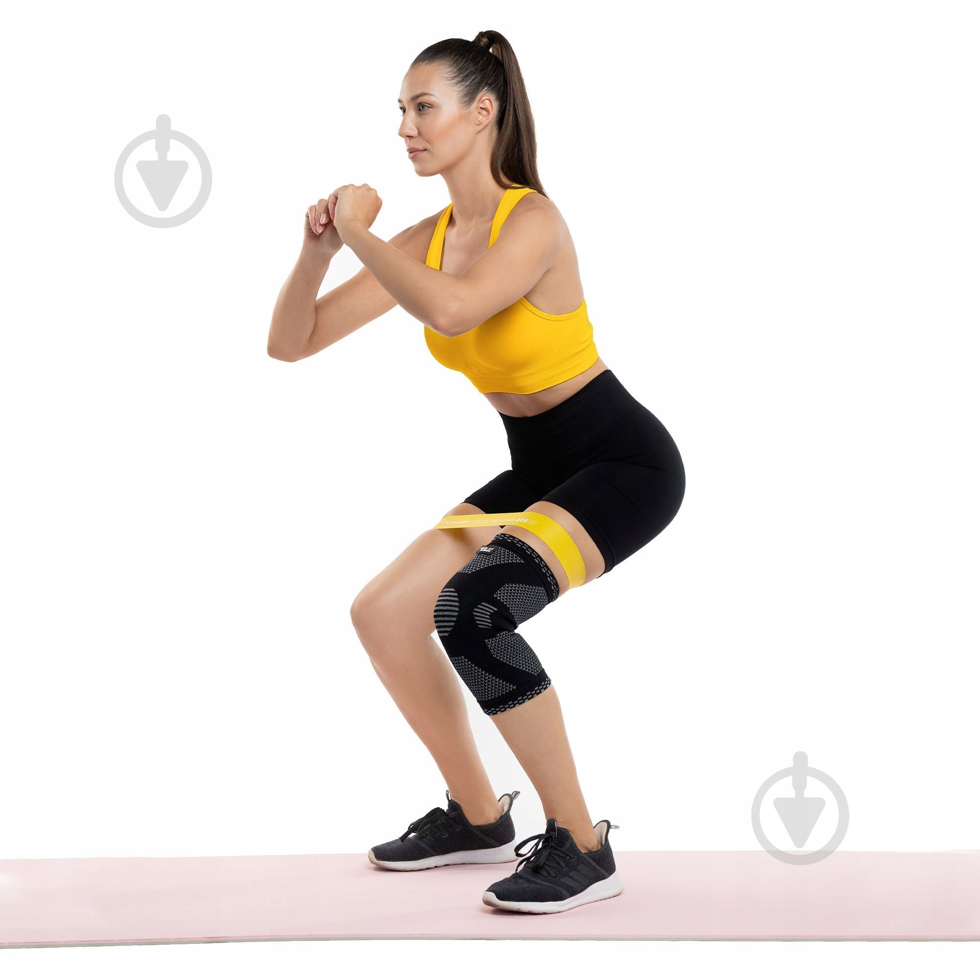 Бандаж для колена 4fizjo (P-5907739317919) р. XXL черный с серым - фото 5 Бандаж для колена 4fizjo (P-5907739317919) р. XXL черный с серым - фото 5