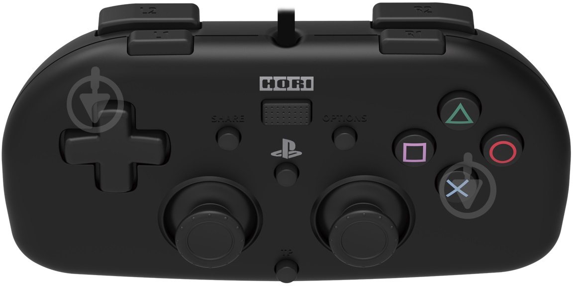 Геймпад HORI Mini Gamepad для PS4 Black (4961818028371) - фото 3